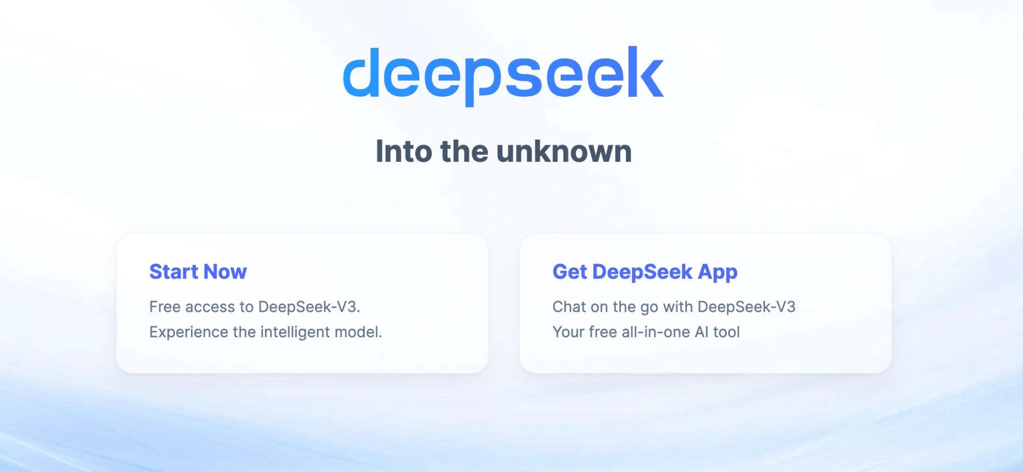 DeepSeek Login