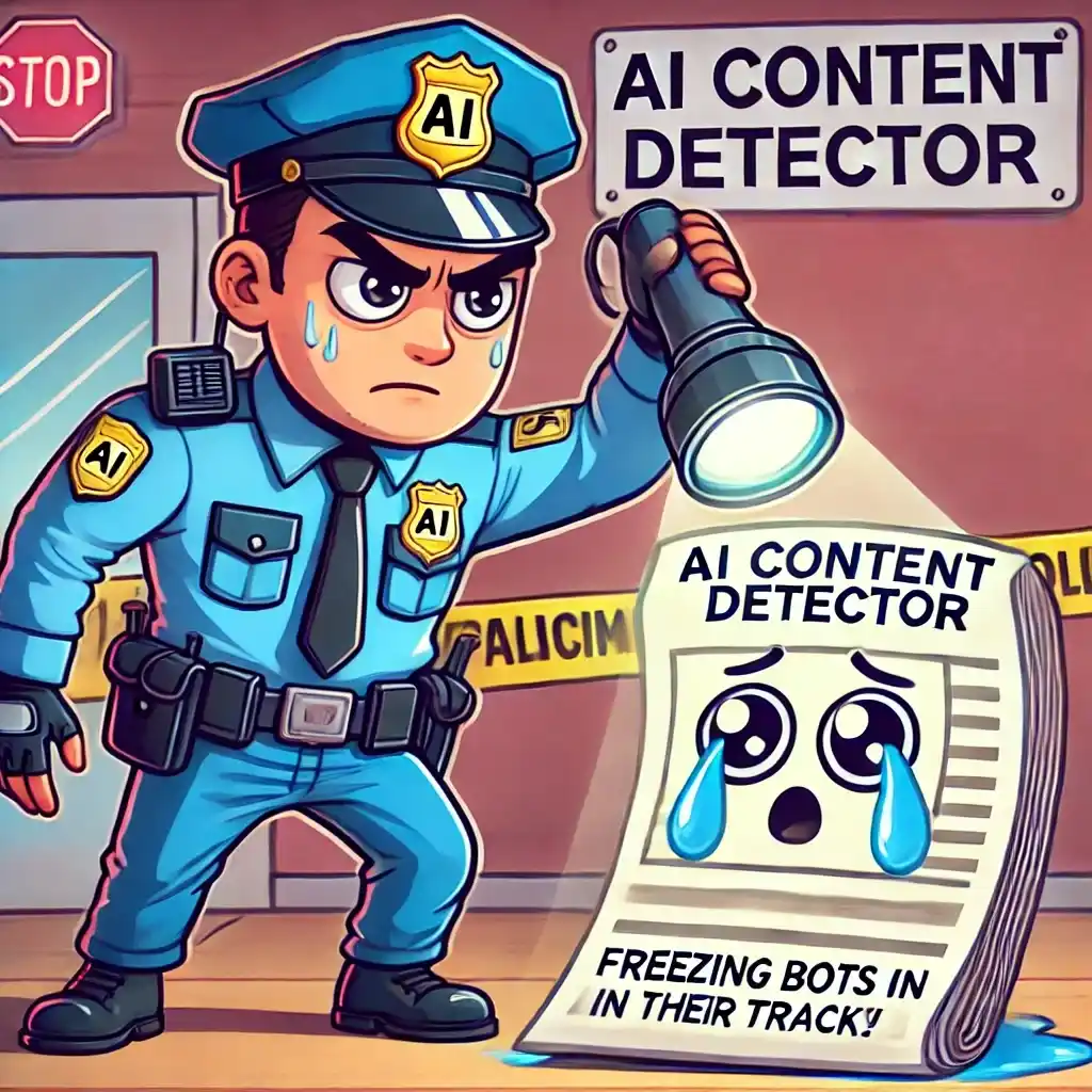 how to detect AI content