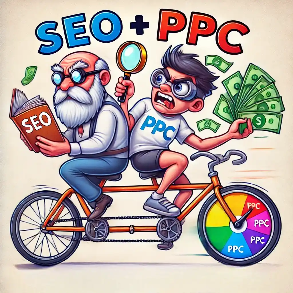 SEO vs PPC data