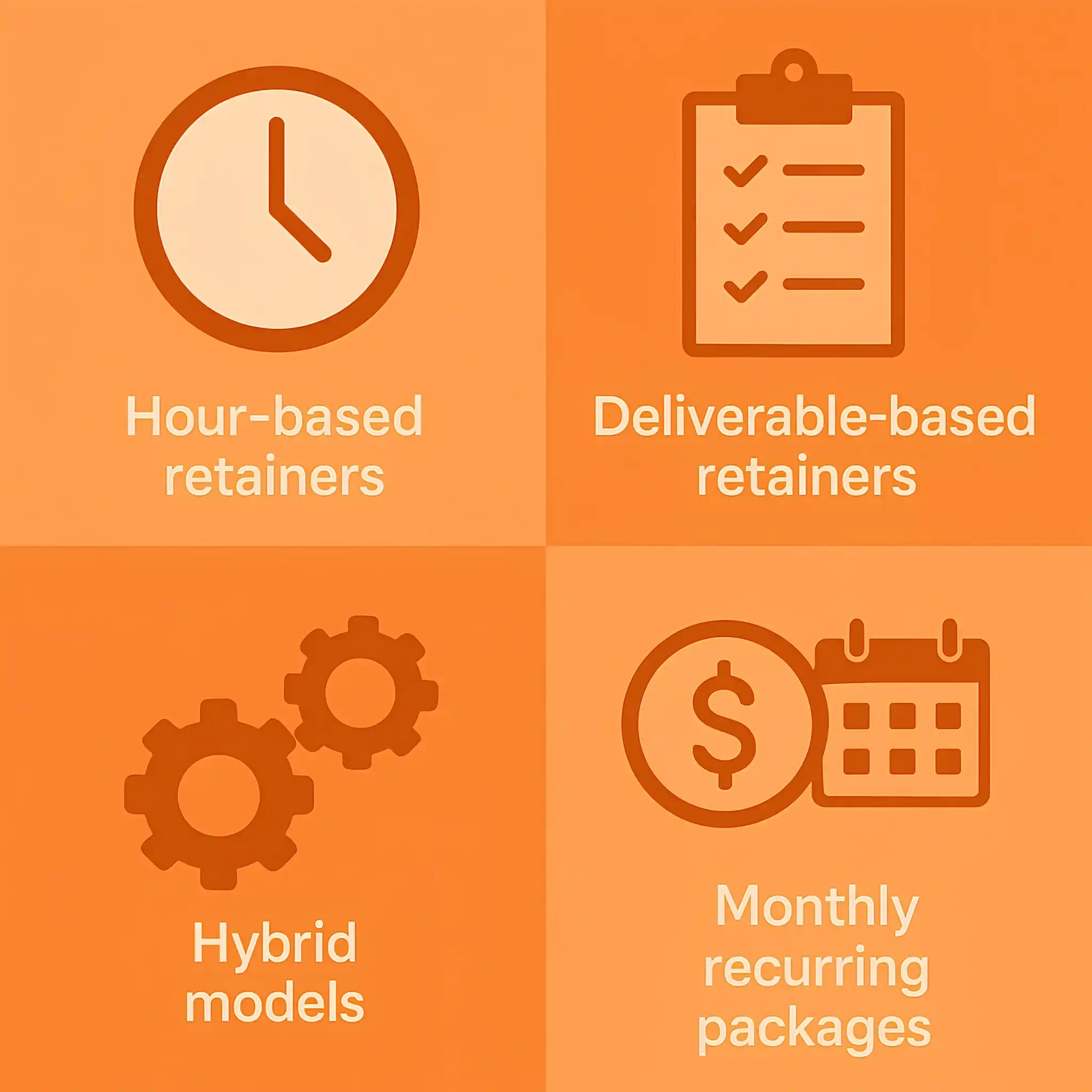 Types of SEO retainers