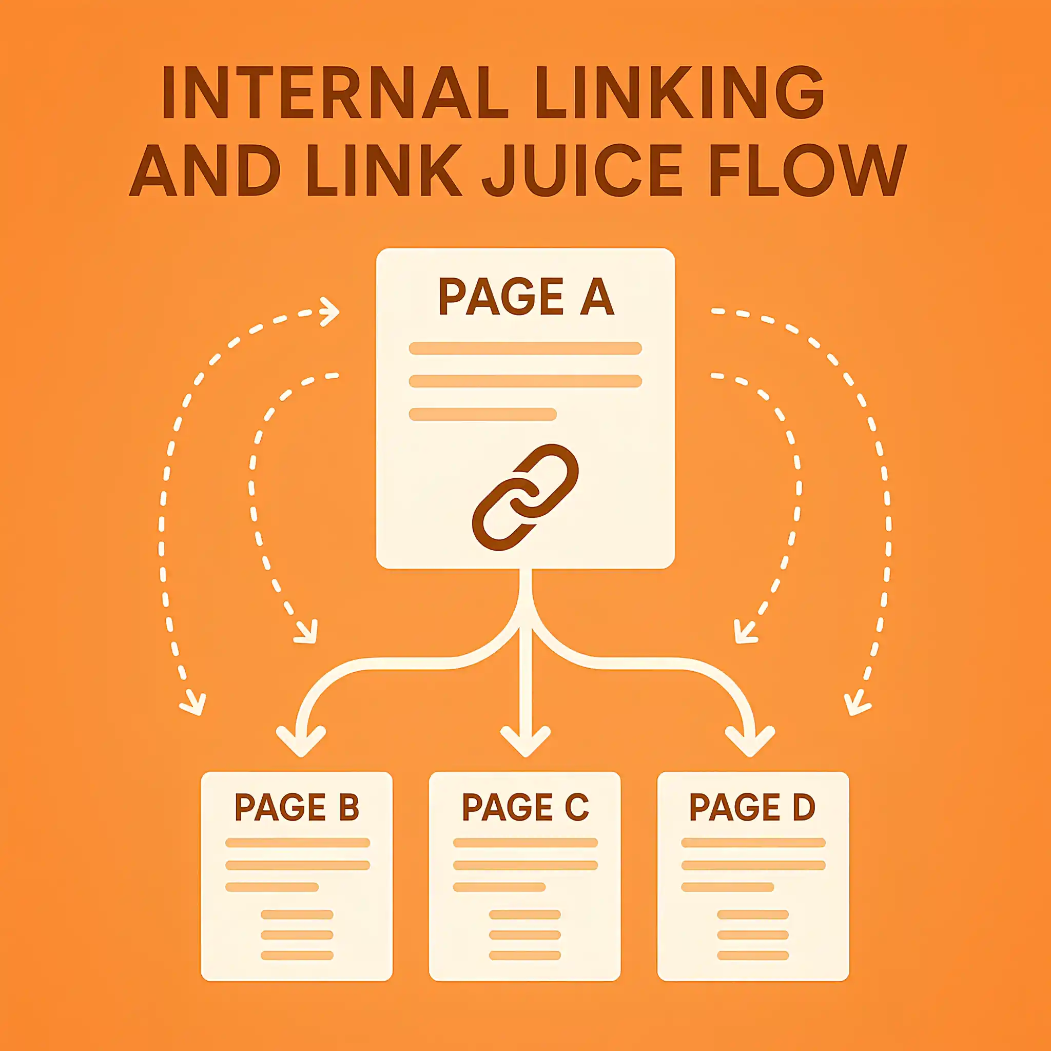 internal links to spread link juice
