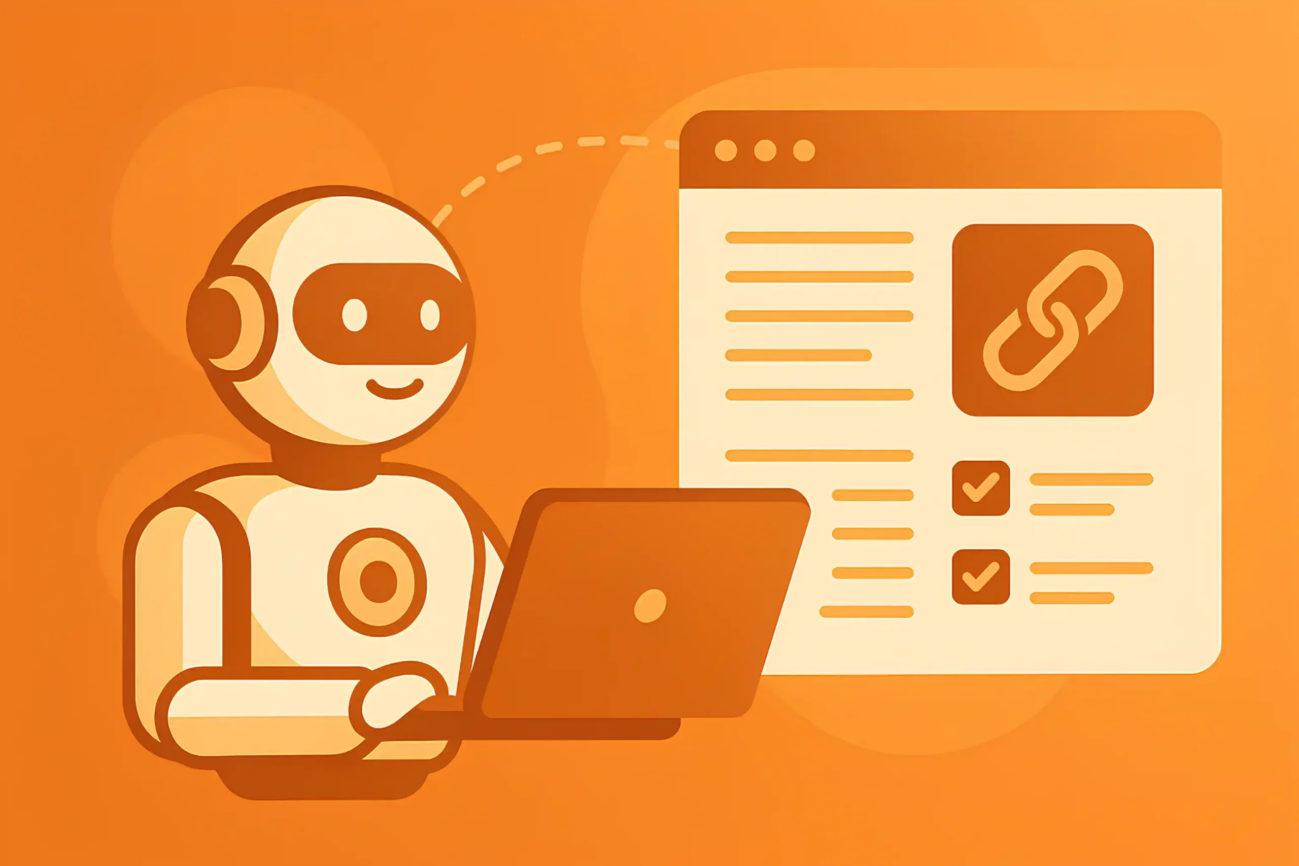 AI agents for link-building