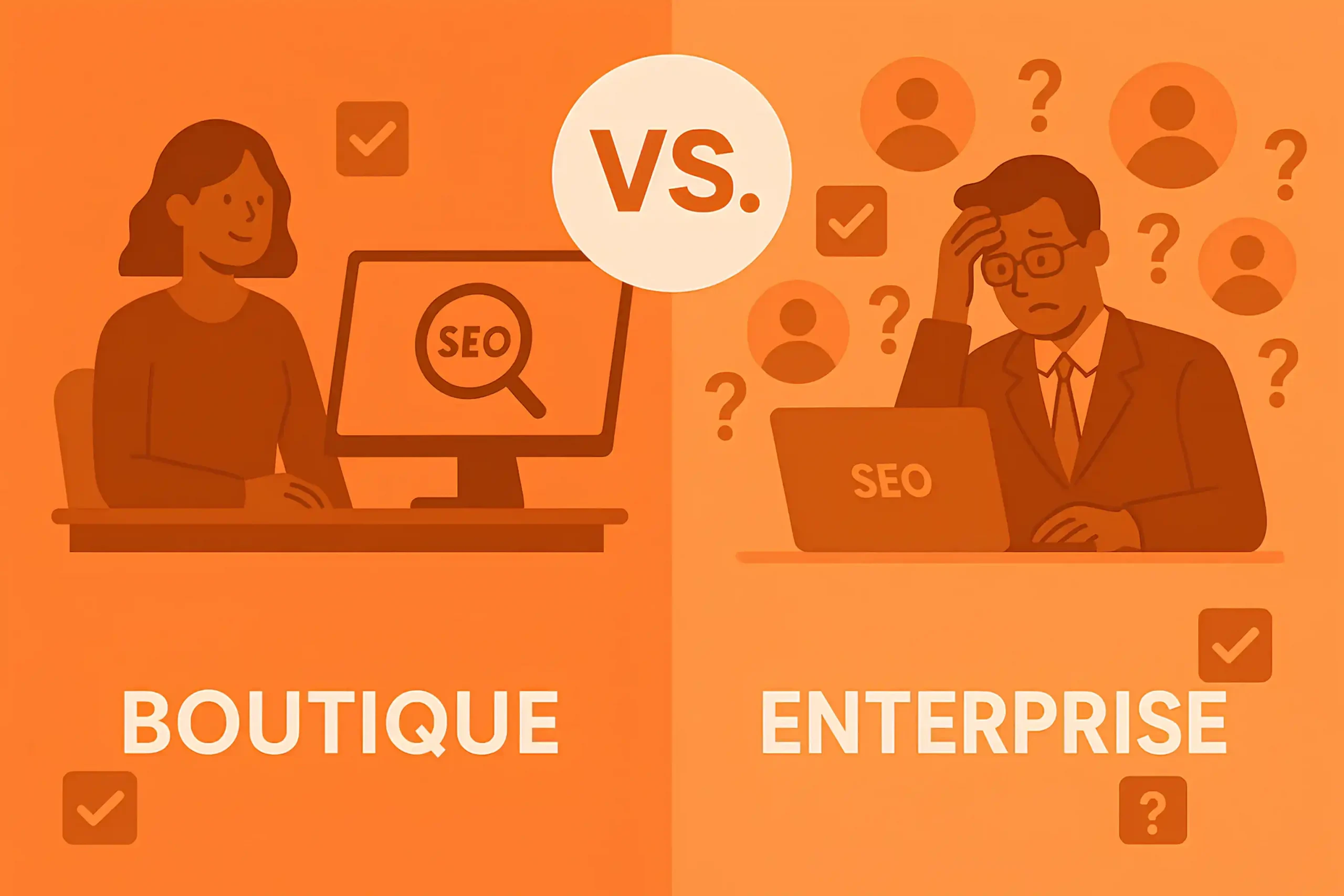 enterprise vs. boutique SEO agency