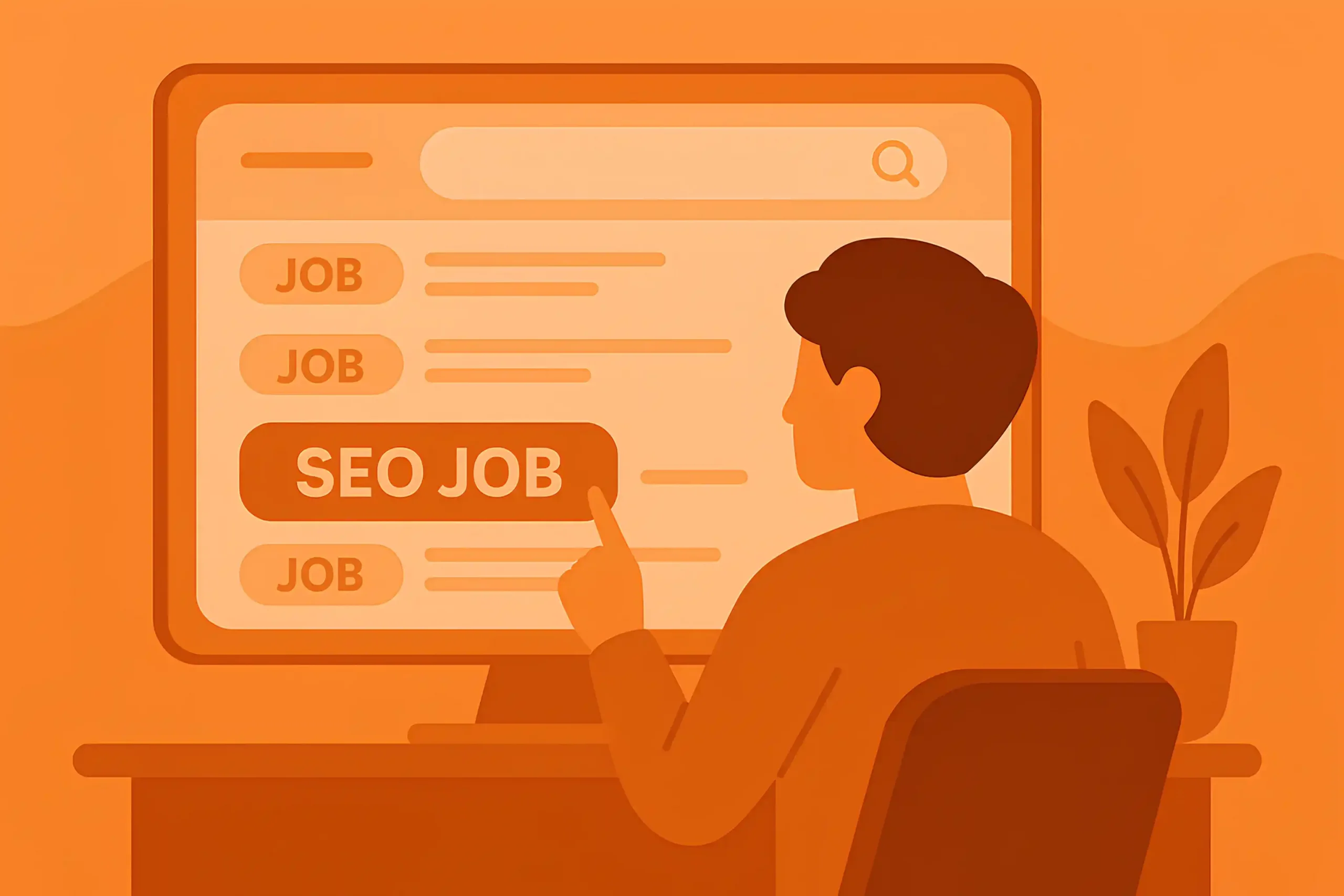 SEO jobs statistics