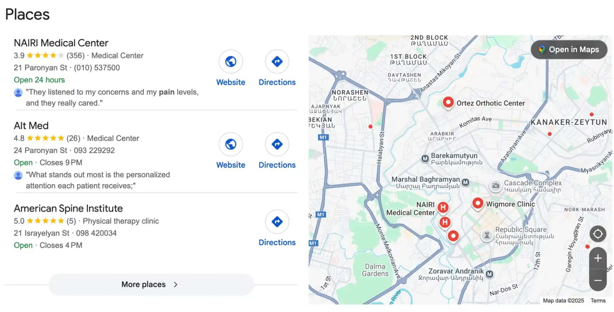 Local SEO for Physiotherapists