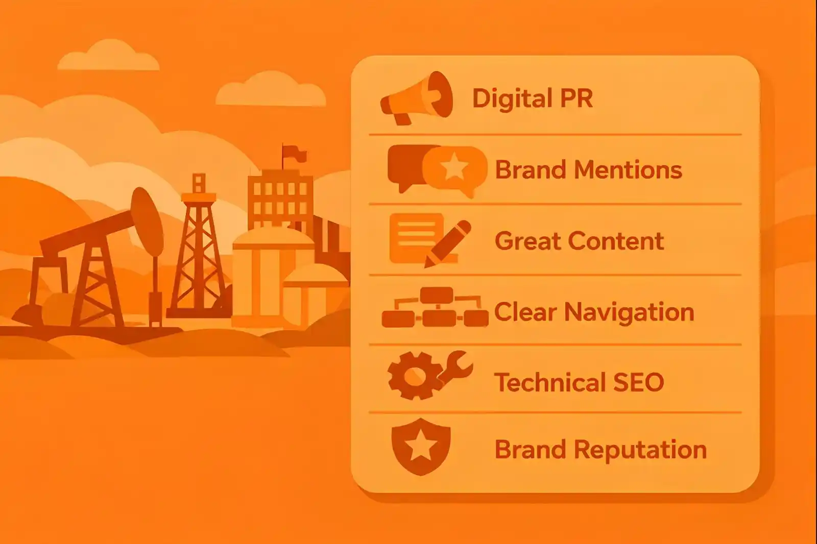 Optimize oil & gas firm for LLMs